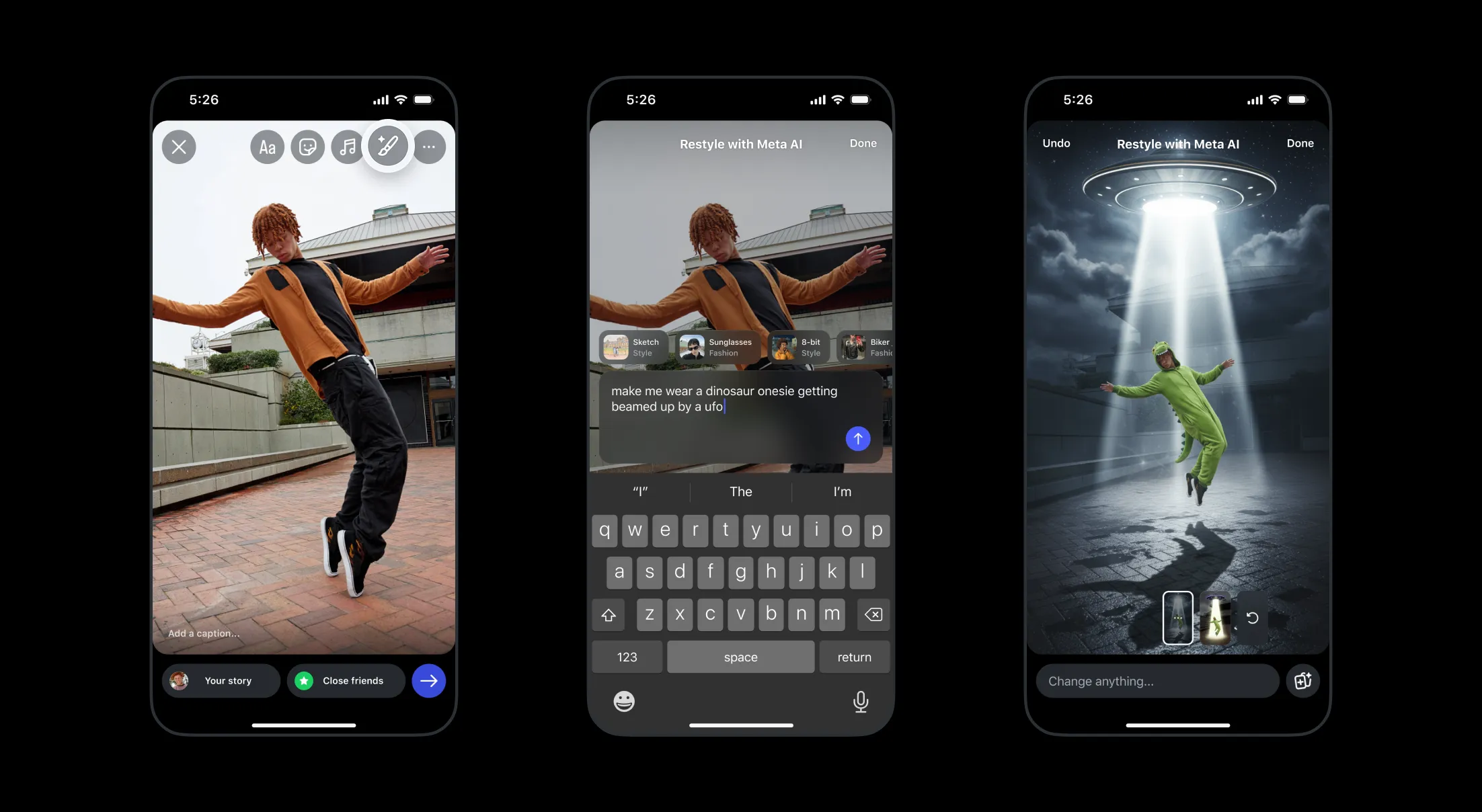 Restyle your Instagram Stories using Meta AI to Take Your Creativity Further
